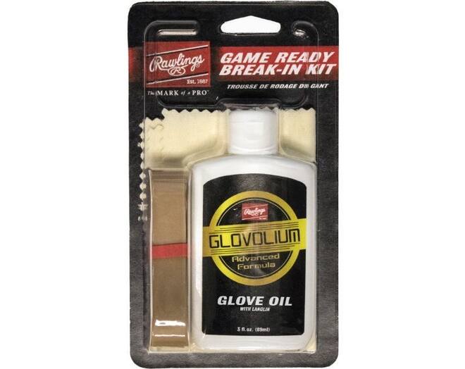 Rawlings Game Ready Break-In Kit (GRBRKIT) | Complete Baseball Glove Care set