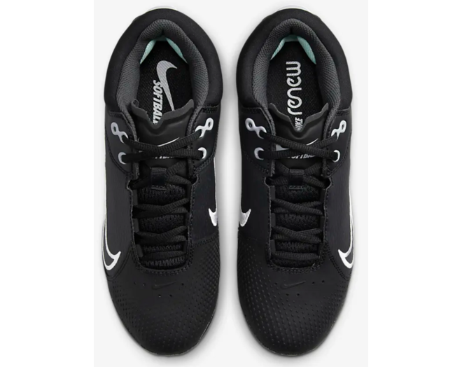 Nike Hyperdiamond 4 Elite (CZ5917) 7,5 Black/White