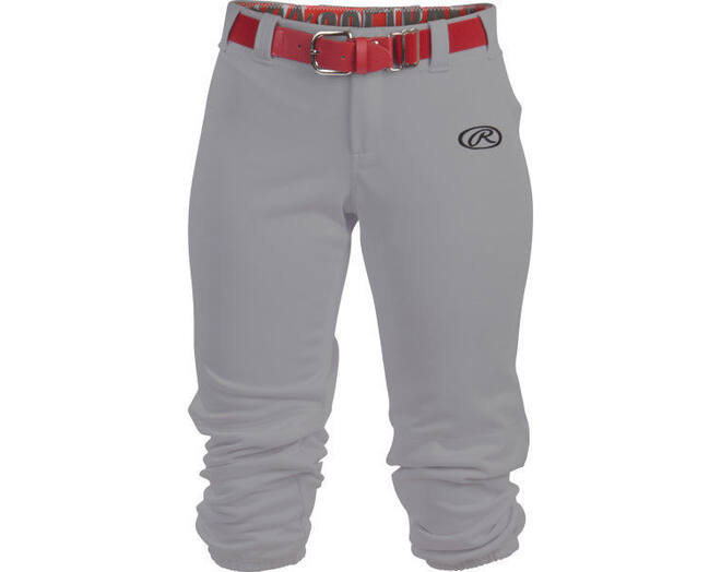 Rawlings WLNCH Women Belted Pant M Blue Grey
