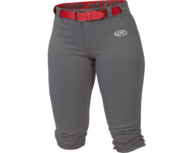 Rawlings WLNCH Women Belted Pant XL Grey