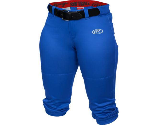 Rawlings WLNCHG Girls Belted Pant M Royal