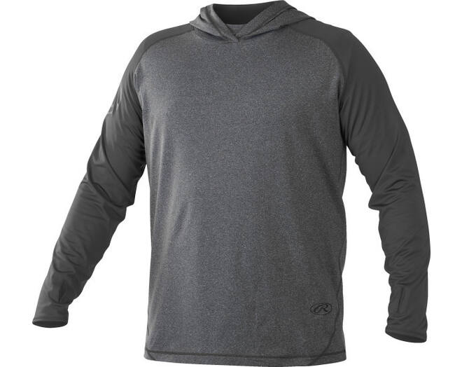 Rawlings HLWH Lightweight Hoodie L Grey