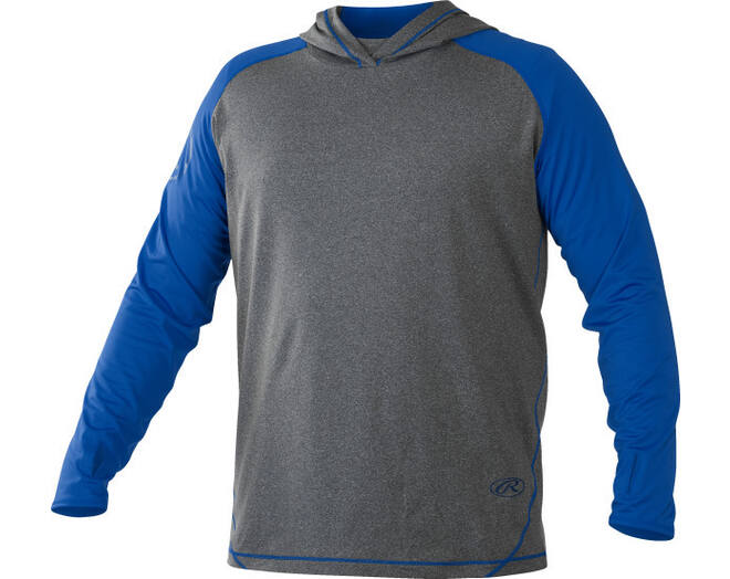 Rawlings HLWH Lightweight Hoodie S Royal