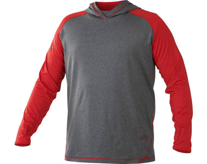 Rawlings HLWH Lightweight Hoodie 3XL Scarlet