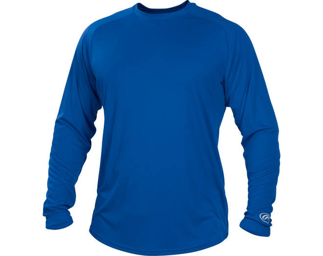 Rawlings LSRT Crew Neck Long Sleeve M Royal