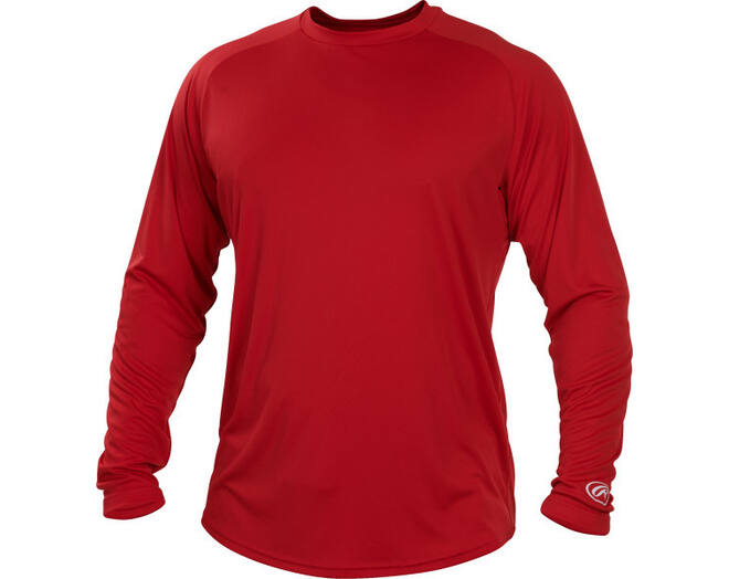 Rawlings LSRT Crew Neck Long Sleeve XXL Scarlet