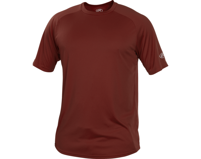 Rawlings YRTT Crew Neck Short Sleeve Youth L Cardinal