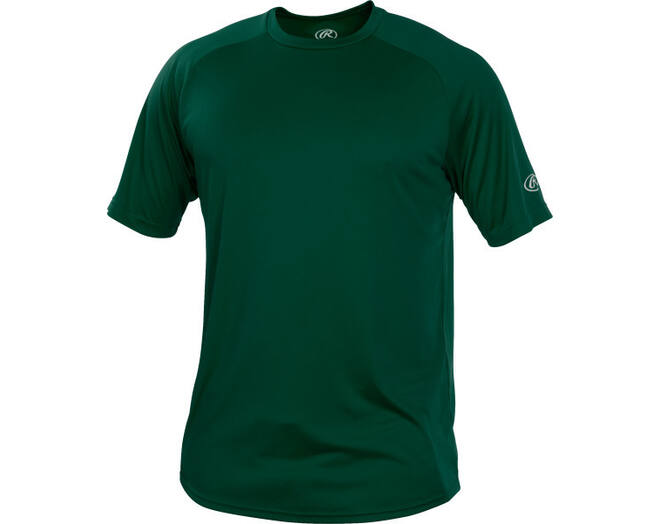Rawlings RTT Crew Neck Short Sleeve S Dark Green