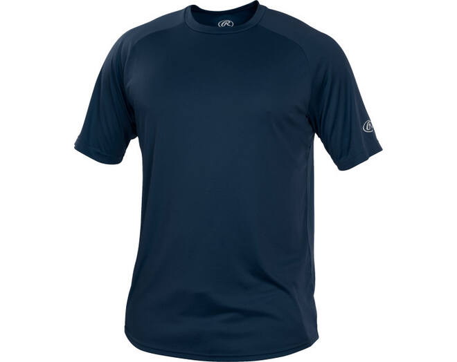 Rawlings RTT Crew Neck Short Sleeve L Navy