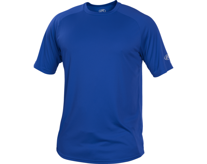 Rawlings YRTT Crew Neck Short Sleeve Youth S Royal