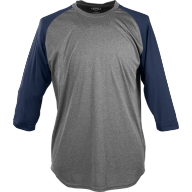 Rawlings RTT34 3/4 Sleeve Performance Jersey XXL Navy