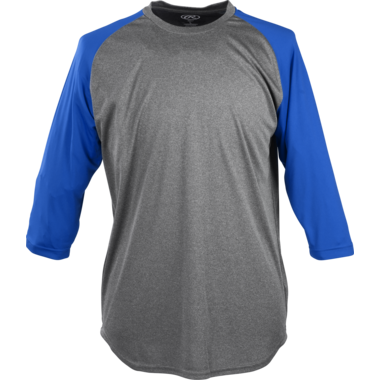 Rawlings RTT34 3/4 Sleeve Performance Jersey 3XL Royal