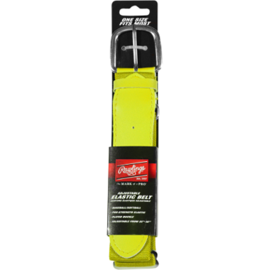 Rawlings Baseball Belt Adult Color Optic Yellow