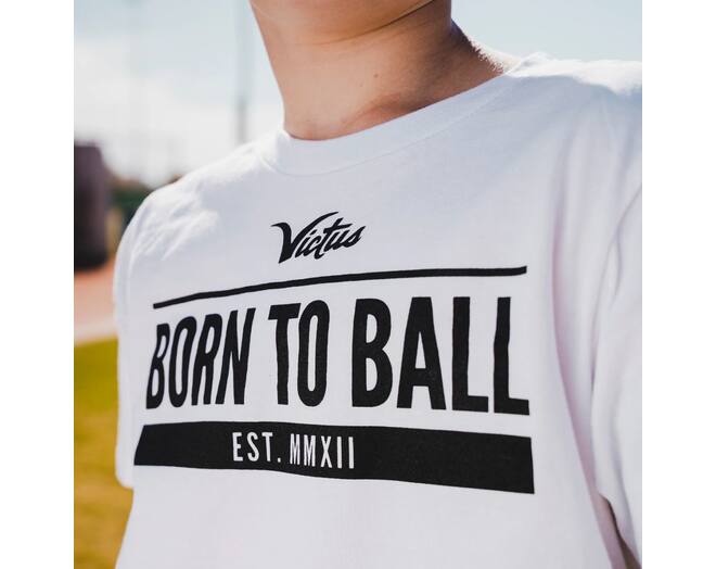 Victus Youth Born to Ball Short Sleeve Tee XL Black