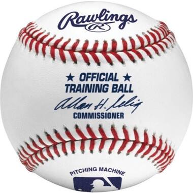 Rawlings ROPM Pitching Machine Durability Baseball | Kevlar Stitch w/ Cork and Rubber Core