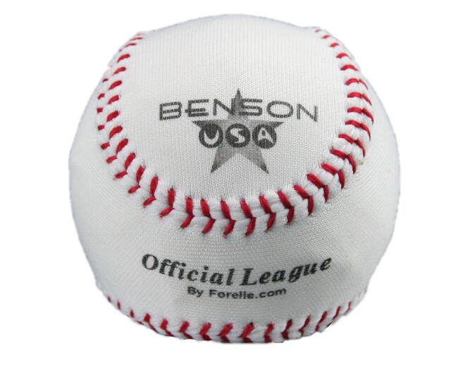 Benson Soft-S White Softstitch 9 Inch Nylon Cover Baseball