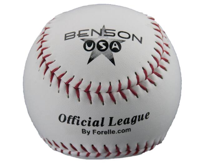 Benson Soft-T 12 inch White Official League Softball | Official Size Training Ball