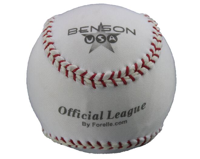 Benson Soft-S White Softstitch 12 Inch Nylon Cover Softball