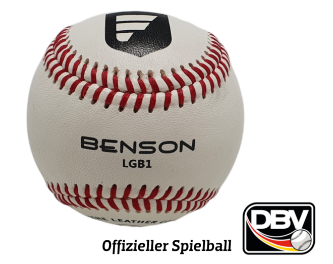 Benson LGB1 9 Inch Official League Baseball | Offizieller DBV Spielball