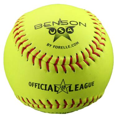 Benson LGB12Y 12 inch Official League Ball | Official Size Softball