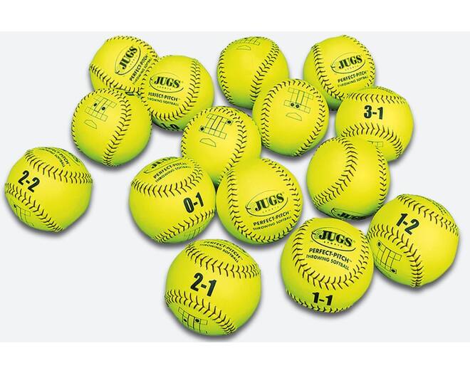 Jugs Perfect Pitch Softball Throwing Style Trainer (15 Pack)