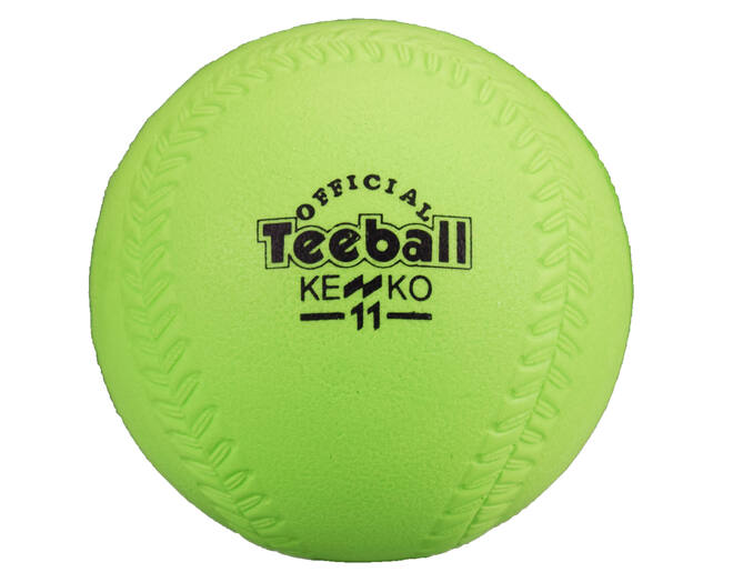 Kenko KT11 Polyurethane 2.7oz Tee Ball | Light Green Undersized Softball