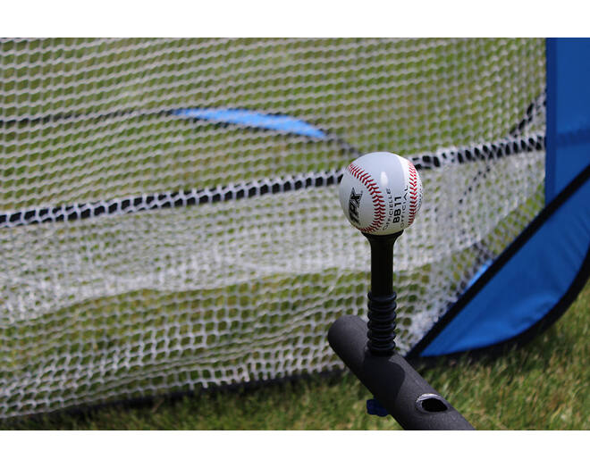 Louisville Slugger Ultra Instructo Swing (L30325) | Adjustable | Baseball Batting Tee Trainer 