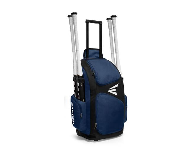 Easton Traveler Stand Up Wheeled Bag Color Black/Navy