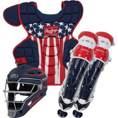 Rawlings CSV2A Velo 2.0 Adult Catcher's  Color USA Tri-Color