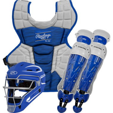 Rawlings CSV2Y Velo 2.0 Youth Catcher's  Color Scarlet/White