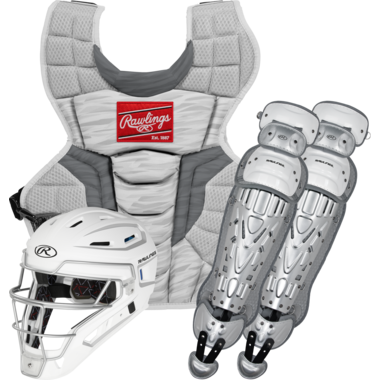 Rawlings CSV2Y Velo 2.0 Youth Catcher's  Color Scarlet/White