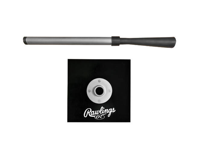 Rawlings Pro Model Batting Tee (PROTEE) | Adjustable  Baseball Hitting Trainer 