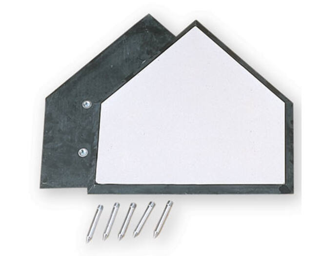 Benson HP2 (GH-0101) Homeplate w/Black Edge