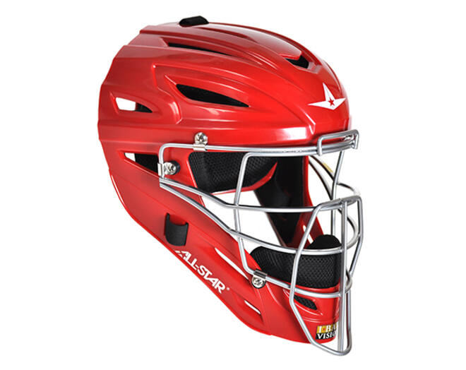 All Star MVP2500 Headgear Color Scarlet