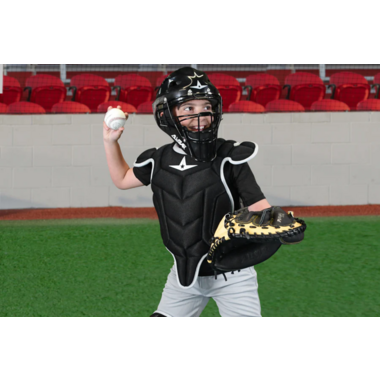 All Star CP-FS-79 Future Star Chest Protector 7- Color Black
