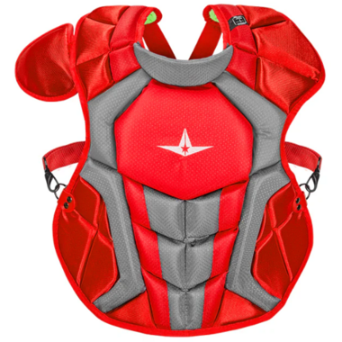 All Star CPCC912S7X Chest Protector Color Scarlet