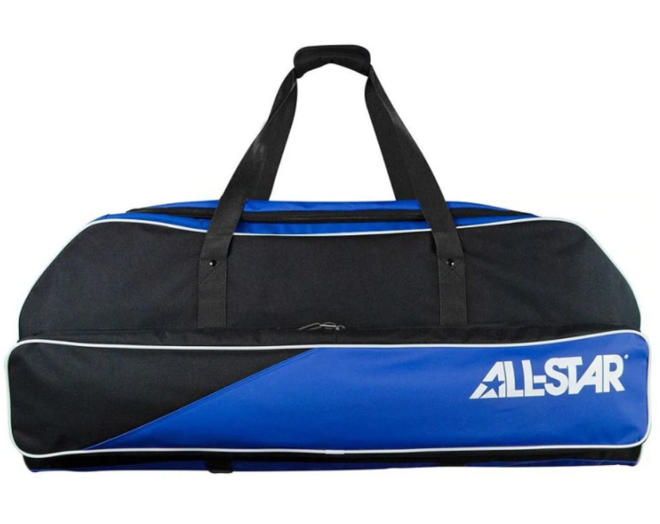 All Star BB2 Pro Model Duffle Bag w/bat Sleeve Color Royal