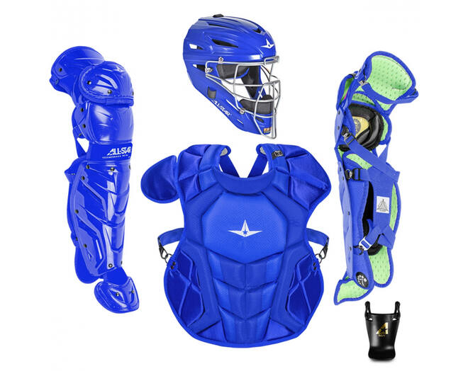 All Star CKCC912S7X Intermidiate System Seven Axis Catcher's Kit | 9-12 Yrs Color Royal