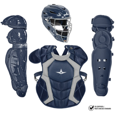 All Star CKCCPRO4 Classic Professional Catcher's  Color Navy