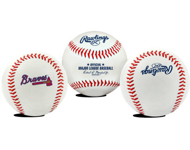 Rawlings MLB Replica Baseball Team Braves