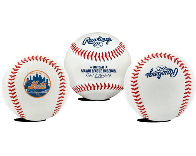 Rawlings MLB Replica Baseball Team Mets