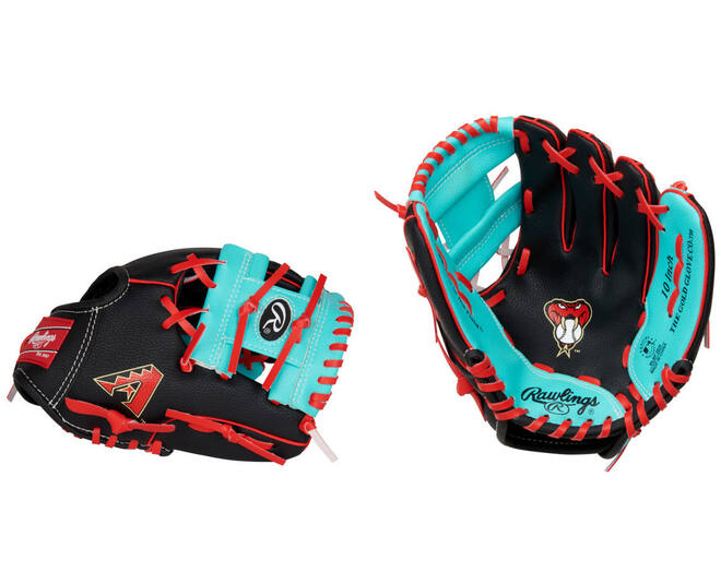 Rawlings MLB Logo Gloves LH 10 Inch Team Diamondbacks