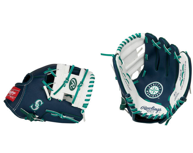 Rawlings MLB Logo Gloves LH 10 Inch Team Mariners