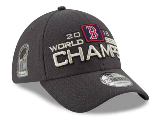 New Era MLB18 3930 Boston Red Sox WS Champs Locker Room OSFM