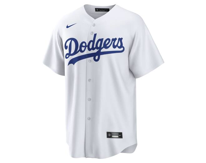 NIKE Dodgers Home Jersey #17 XL ホワイト 35130010-Nike-Official-Replica