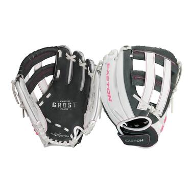 Easton GFY10PK Pigskin Leather Ghost Flex Youth Fastpitch Glove 10 Inch | Left Hand Catch