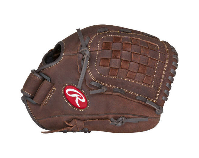 Rawlings P120BFL Leather Baseball & Softball Glove 12 Inch | Left Hand Catch