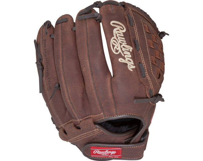 Rawlings P120BFL Leather Baseball & Softball Glove 12 Inch | Left Hand Catch