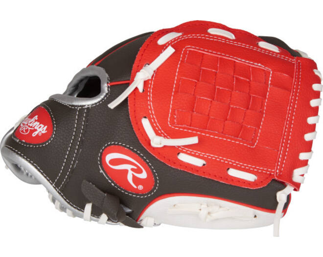 Rawlings PL10DSSW 10 Inch Synthetic Basket Web Youth Glove | Left Hand Catch