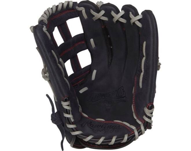 Rawlings R130BGSH Leather Palm Renegade Series Slowpitch Glove 13 Inch | Right Hand Catch